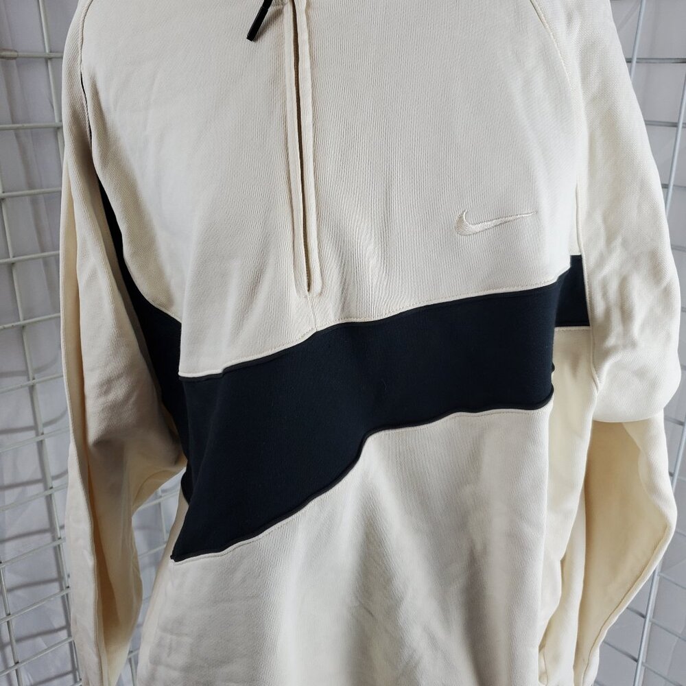 XXL Nike black and cream hoodie